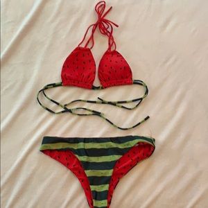 Reversible Watermelon Bikini